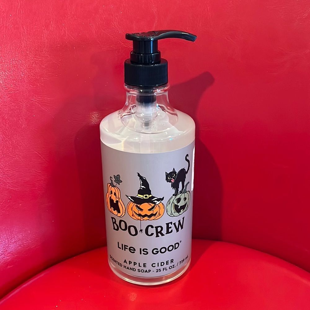 New Life is Good hand soap